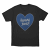 HANNAH BAHNG HEART T Shirt Black