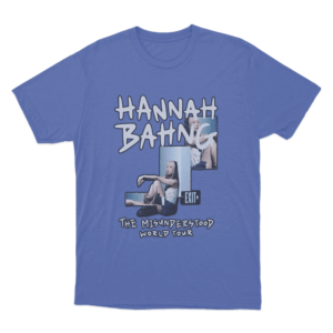 THE MISUNDERSTOOD WORLD TOUR T Shirt Blue