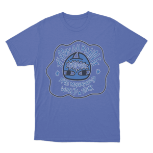 The Misunderstood Tour City T Shirt Blue